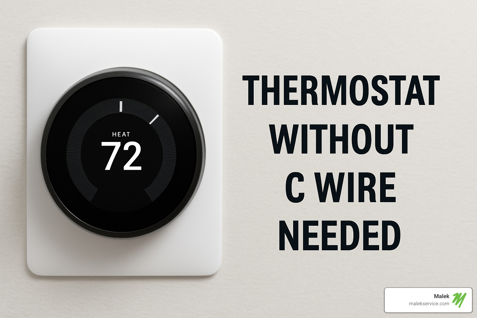 collection of smart thermostats in boxes - thermostat without c wire needed