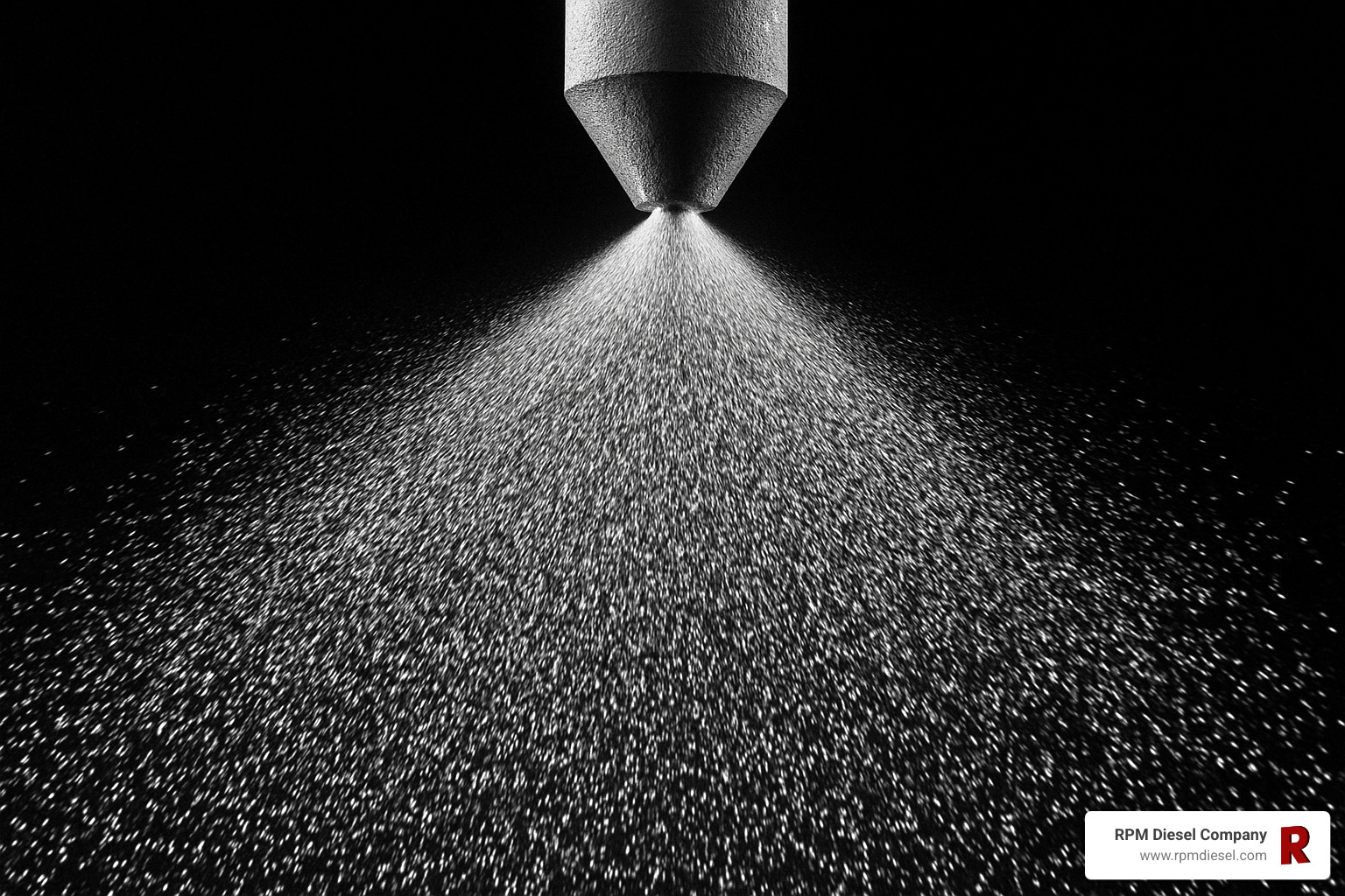 microscopic view of diesel injector spray pattern - diesel fuel injection cleaner