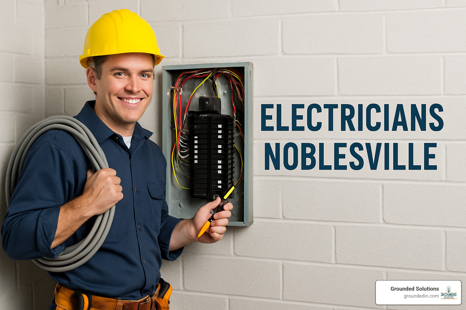 Modern smart home electrical panel with digital display showing real-time energy usage, circuit status, and remote control capabilities - electricians noblesville