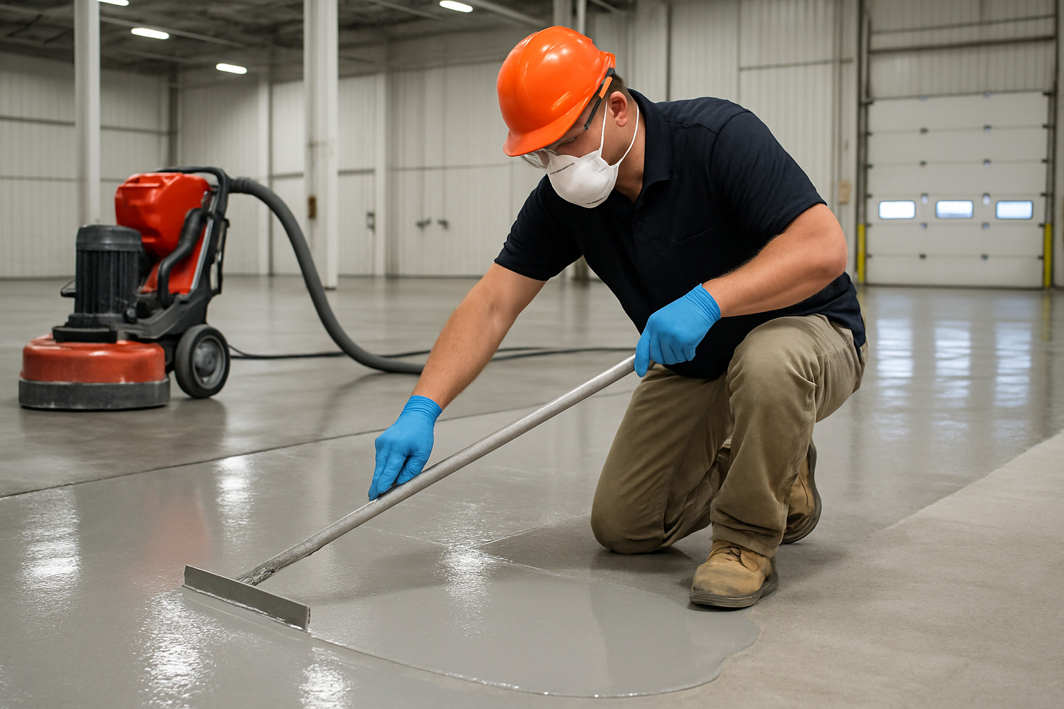 Professional installation of impact-resistant coating - Impact-resistant floor coatings Professional installation of impact-resistant coating - Impact-resistant floor coatings