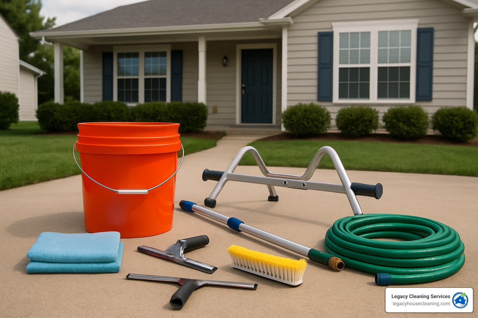 Expensive window cleaning supplies required for Madison homes exterior glass maintenance