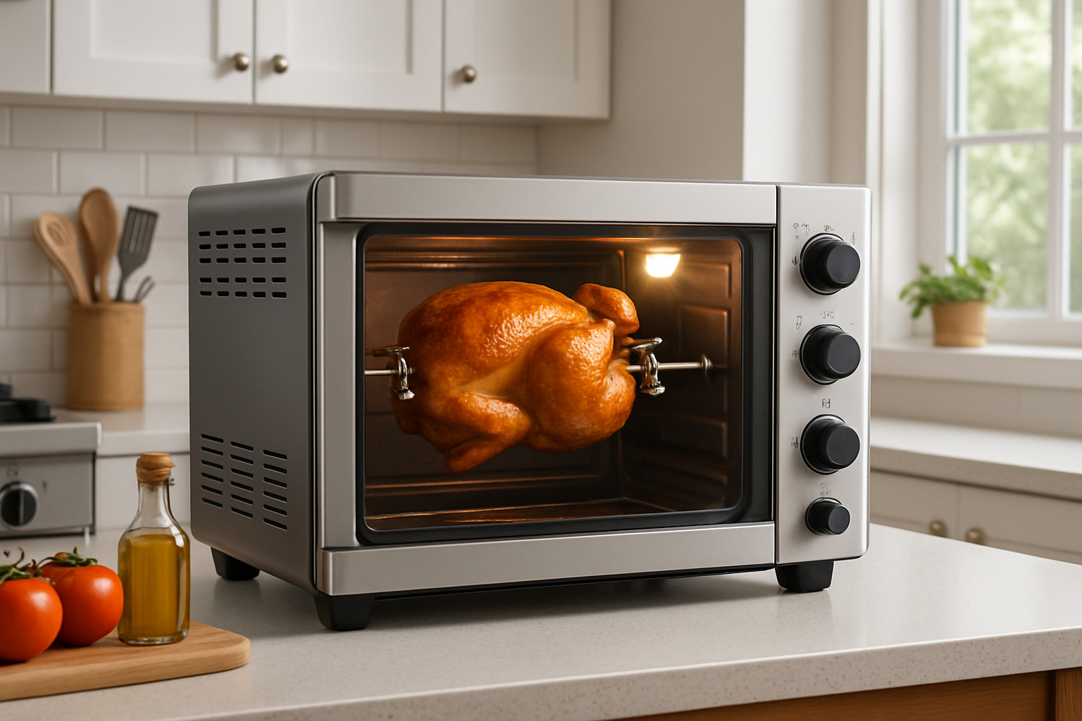 countertop rotisserie oven - rotisserie chicken
