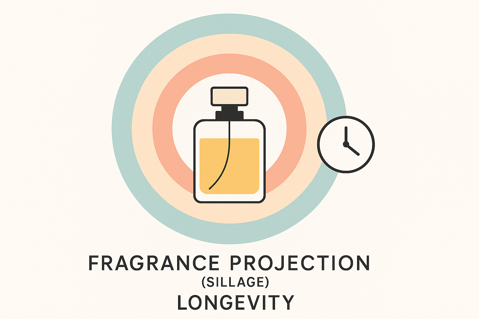 visualization of fragrance projection and longevity - billie eilish perfume