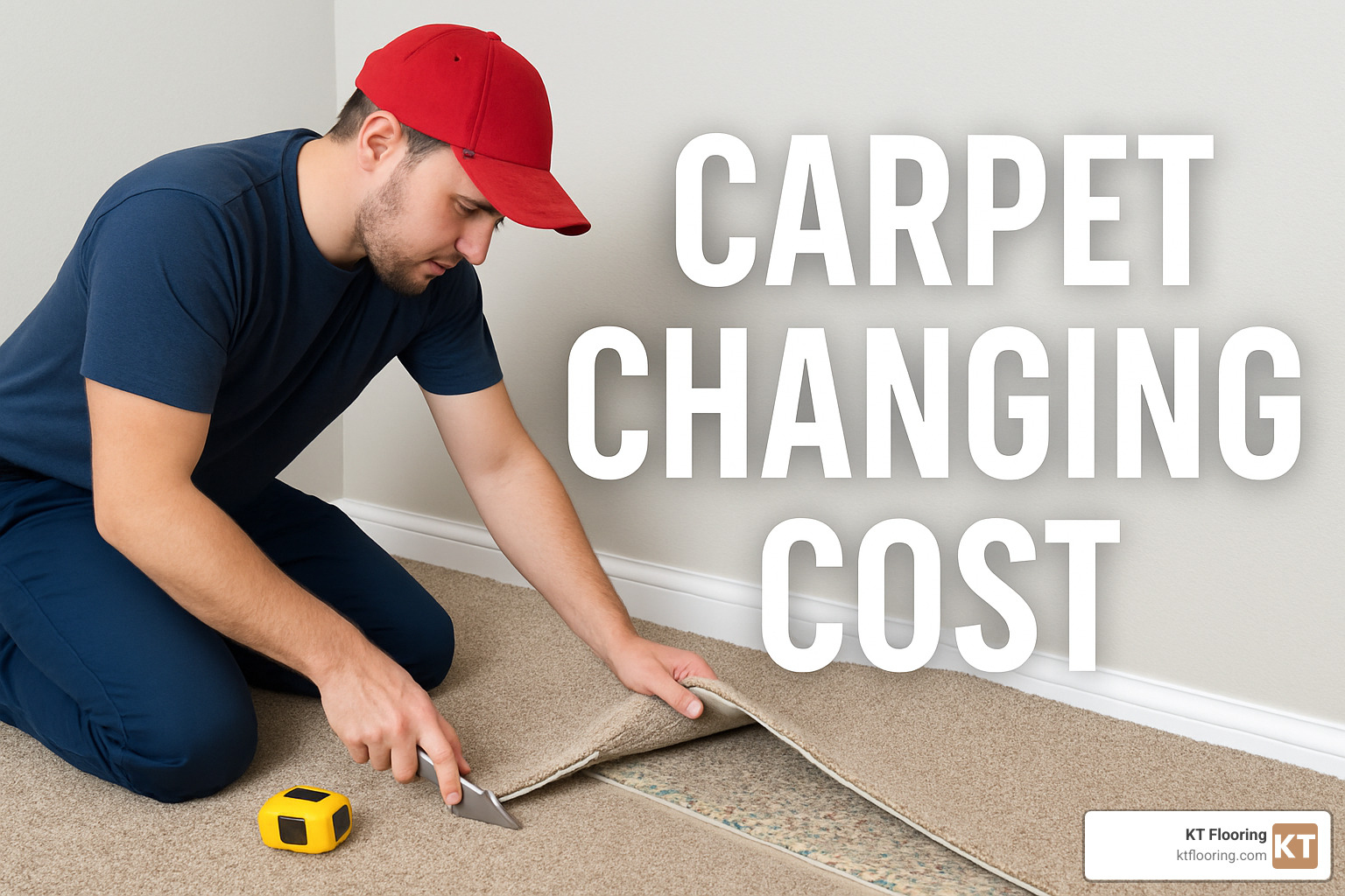 Different carpet fiber types and their cost ranges displayed in a comparison chart - carpet changing cost