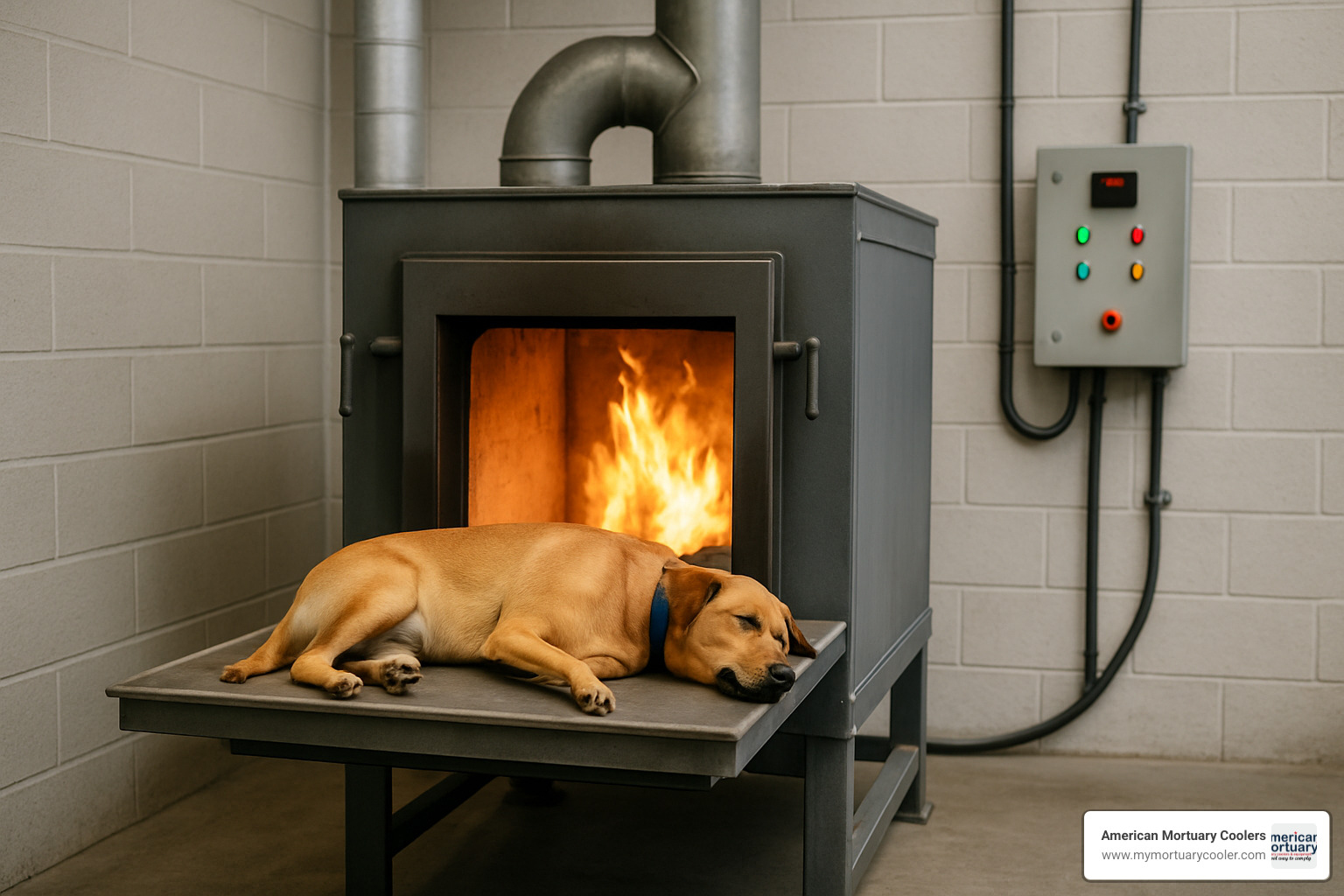multi-chamber animal crematorium schematic - animal crematorium