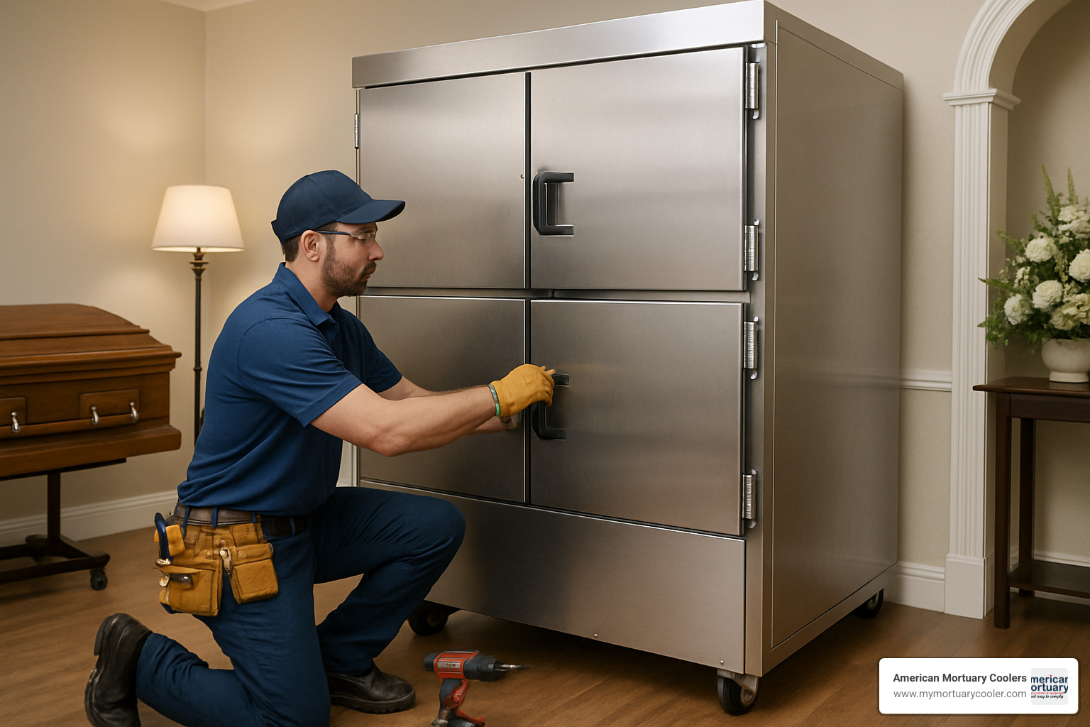cooler installation - direct disposition