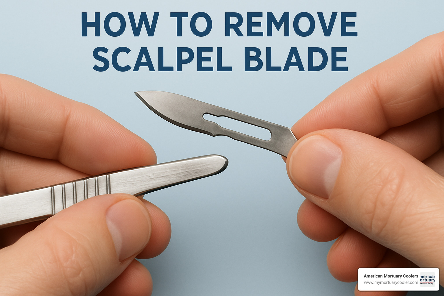 comparison of properly maintained sharps container versus overfilled dangerous container - how to remove scalpel blade