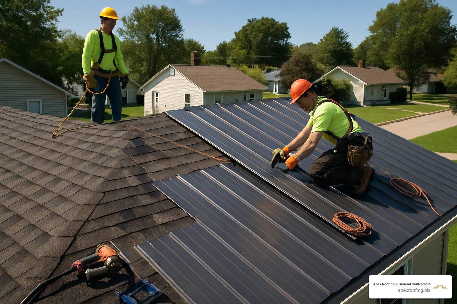 metal roof installation over shingles - replacing asphalt shingles with metal roof