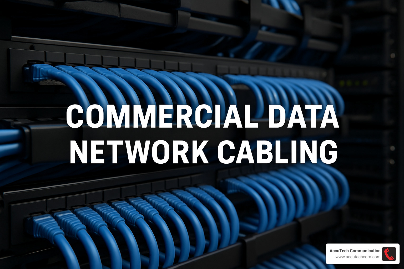 Diagram showing the six subsystems of structured cabling in a multi-story commercial building, including entrance facilities, equipment room, backbone cabling, telecommunications room, horizontal cabling, and work area components - commercial data network cabling
