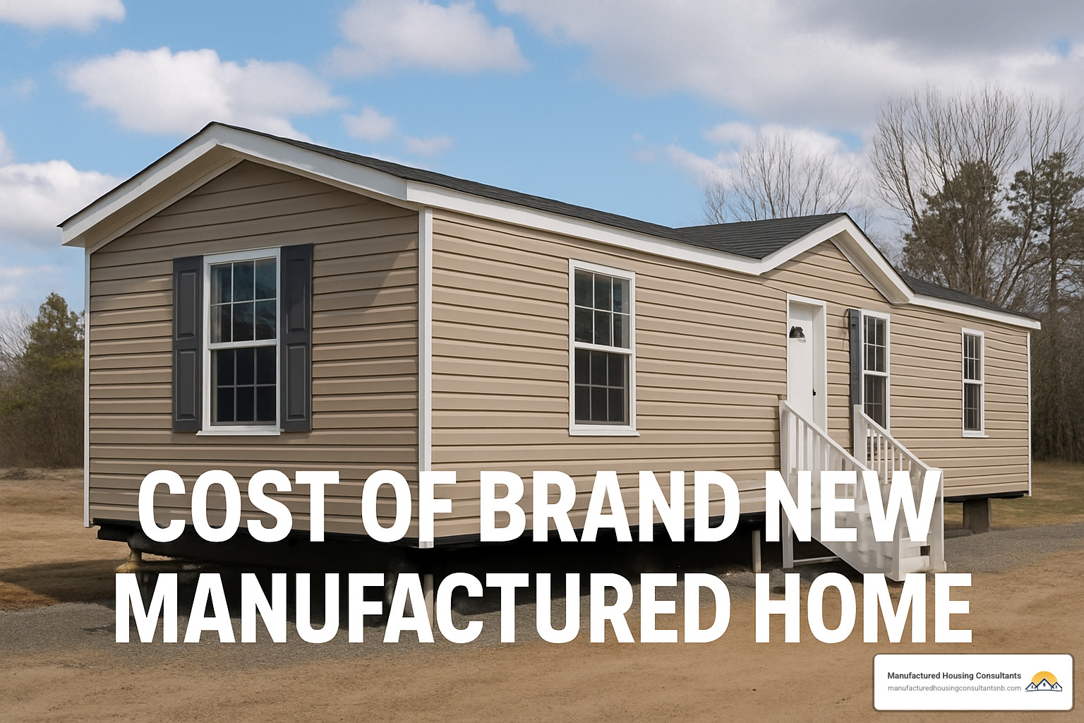 Manufactured home being transported on highway - cost of brand new manufactured home