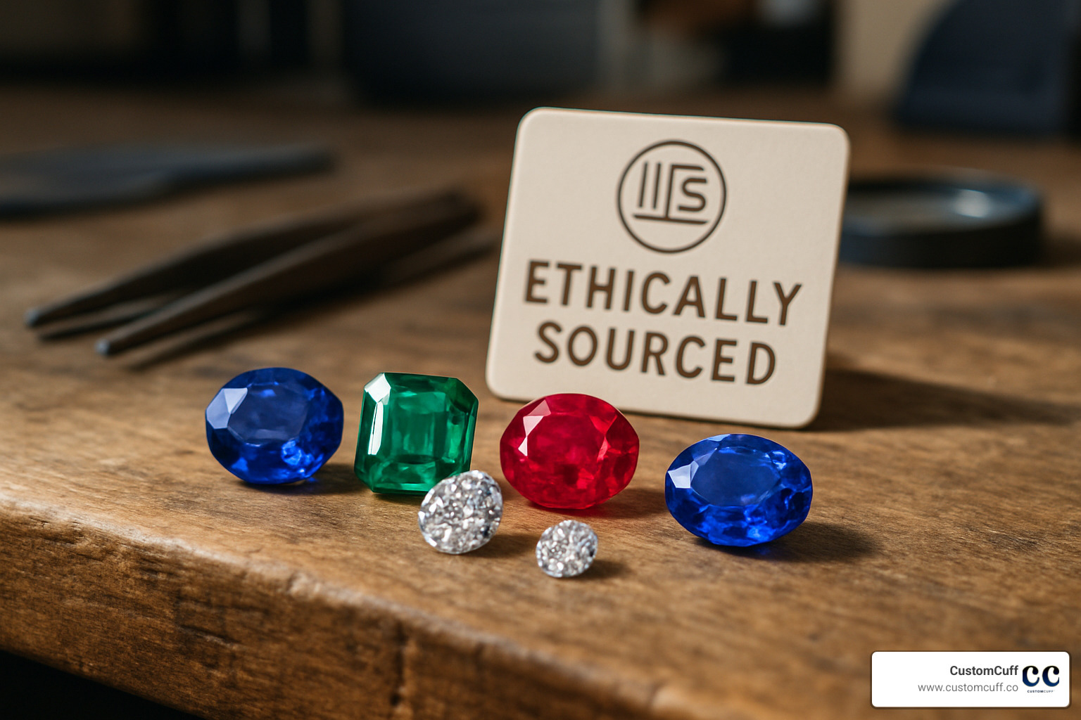 ethically sourced gemstones - custom jewelry