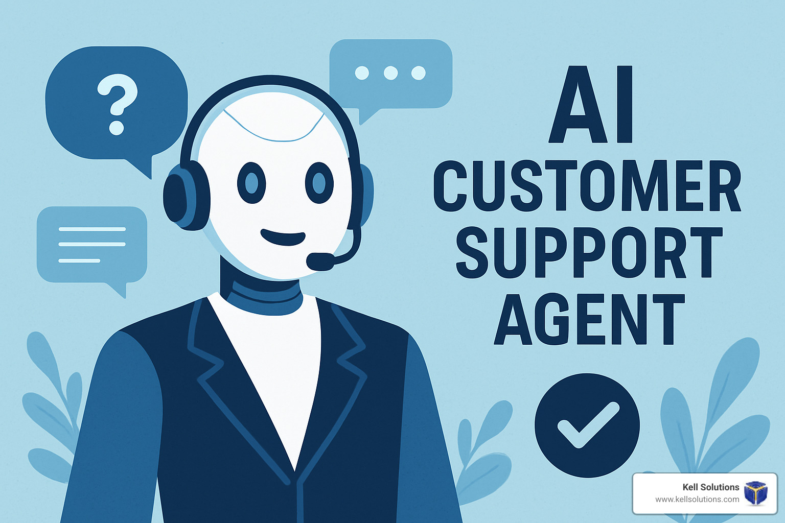 Business owner reviewing AI implementation dashboard - AI customer support agent
