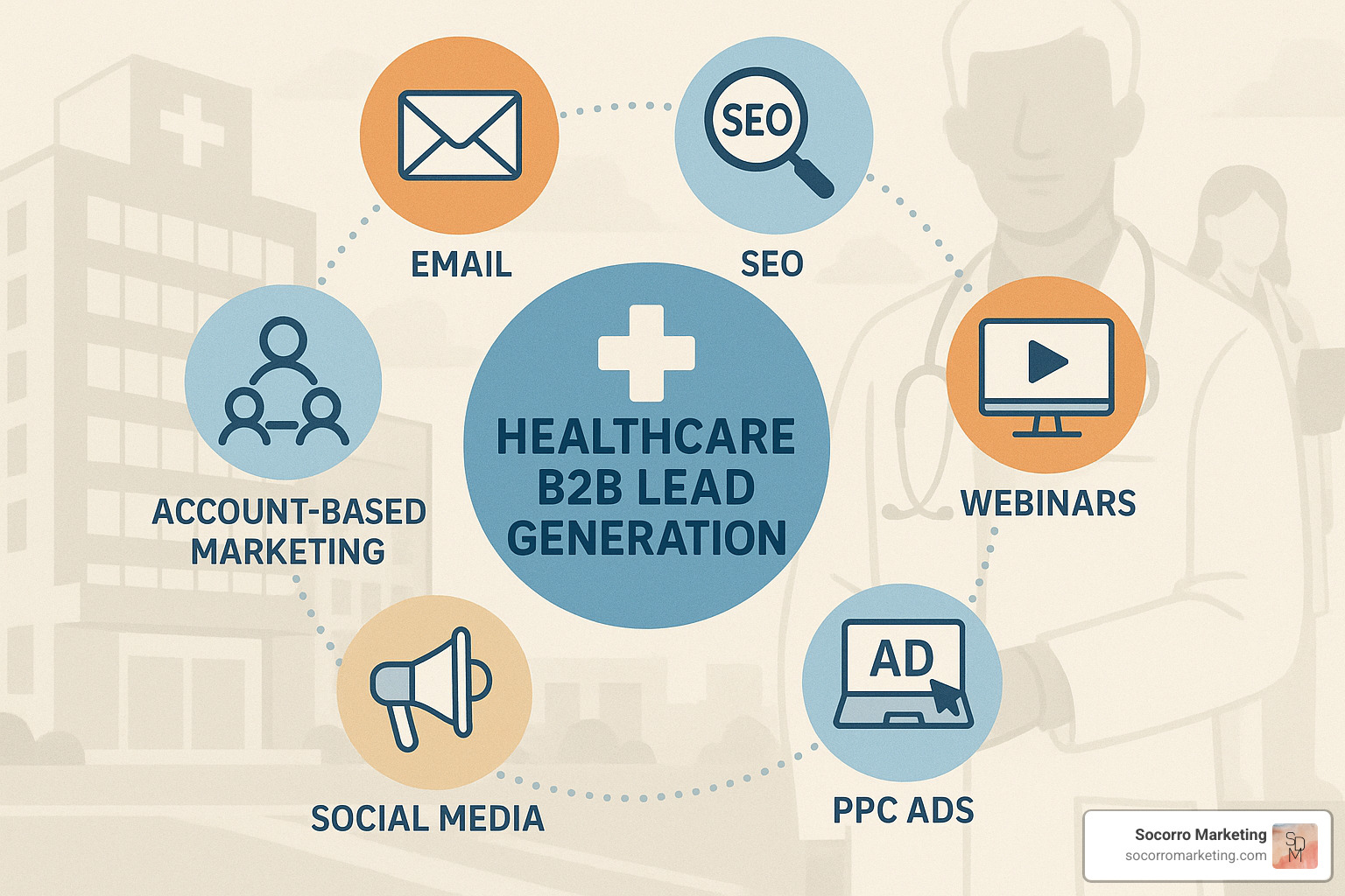 multichannel healthcare marketing touchpoints - b2b healthcare lead generation