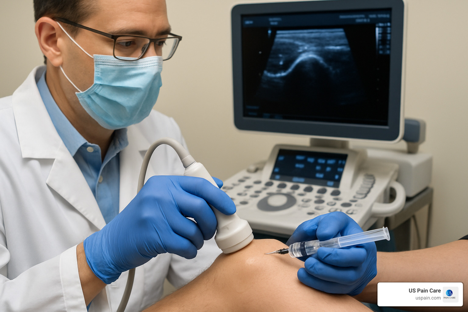 ultrasound-guided injection - chronic musculoskeletal pain relief