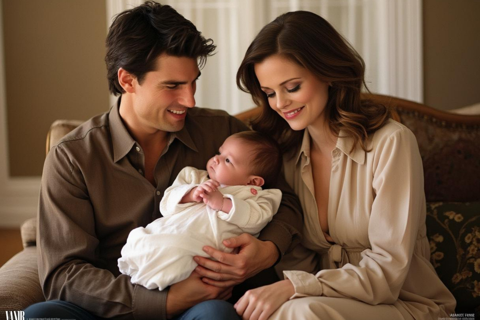 Vanity Fair cover featuring baby Suri Cruise with Tom Cruise and Katie Holmes - suri cruise Vanity Fair cover featuring baby Suri Cruise with Tom Cruise and Katie Holmes - suri cruise