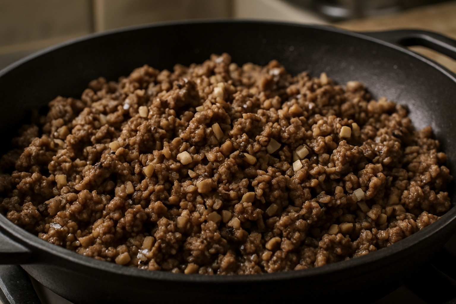 beef and mushroom blend showing how mushrooms seamlessly integrate with ground beef - ground beef recipes