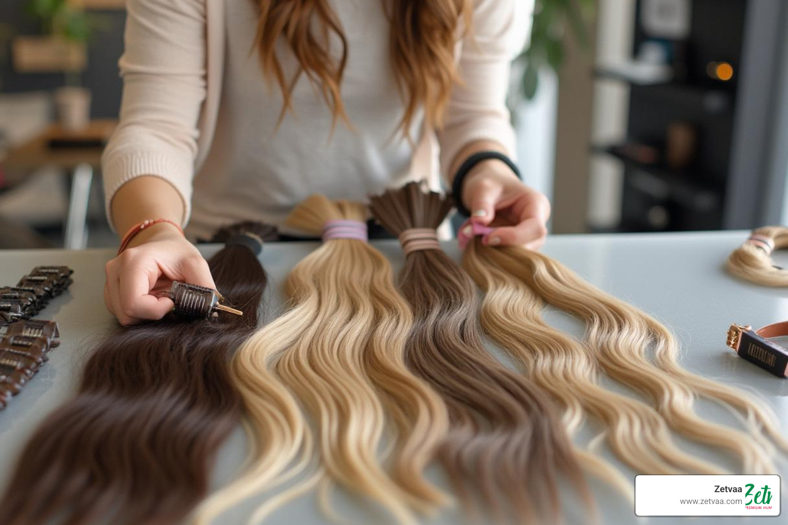 different extension methods - Hair Extension Care