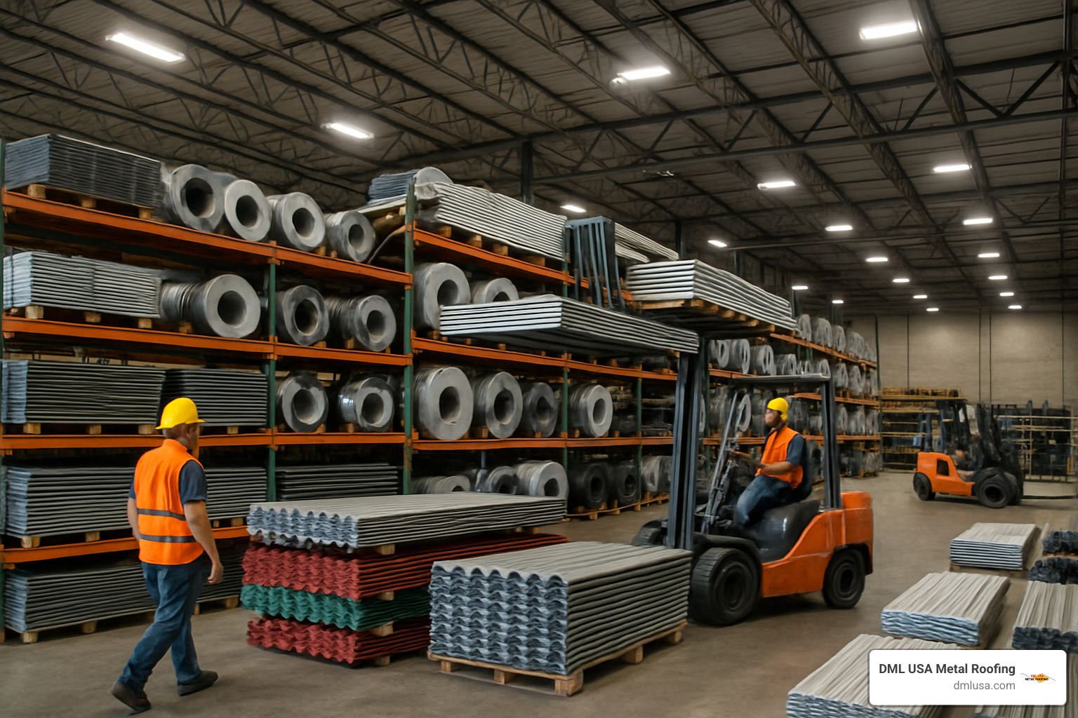 metal roofing materials warehouse - roofing supply chicago