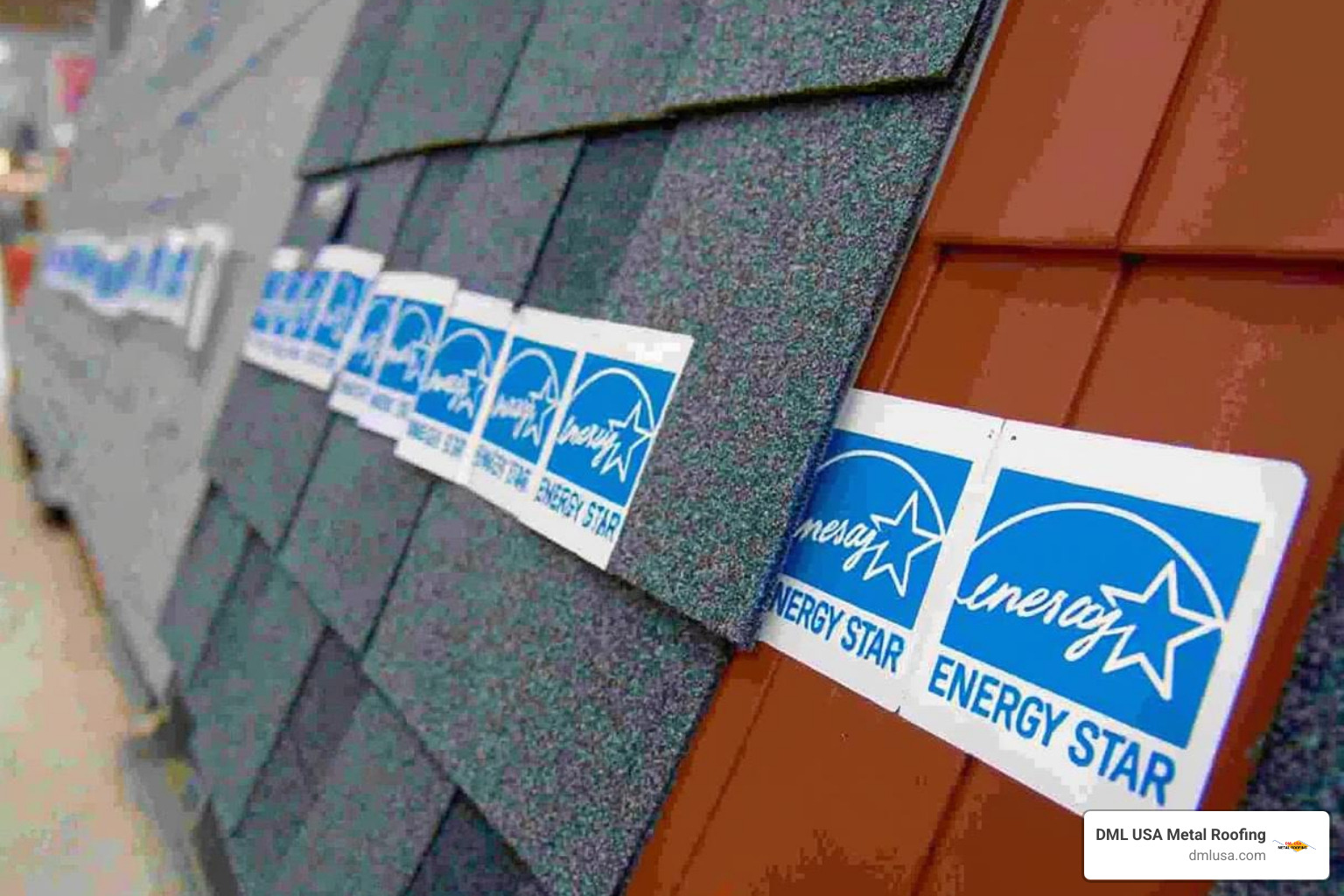 ENERGY STAR certification label on roofing materials - roofing tax credit