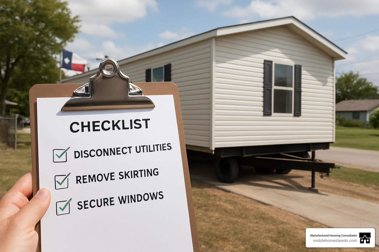 Mobile home preparation checklist - Texas mobile home transport Mobile home preparation checklist - Texas mobile home transport