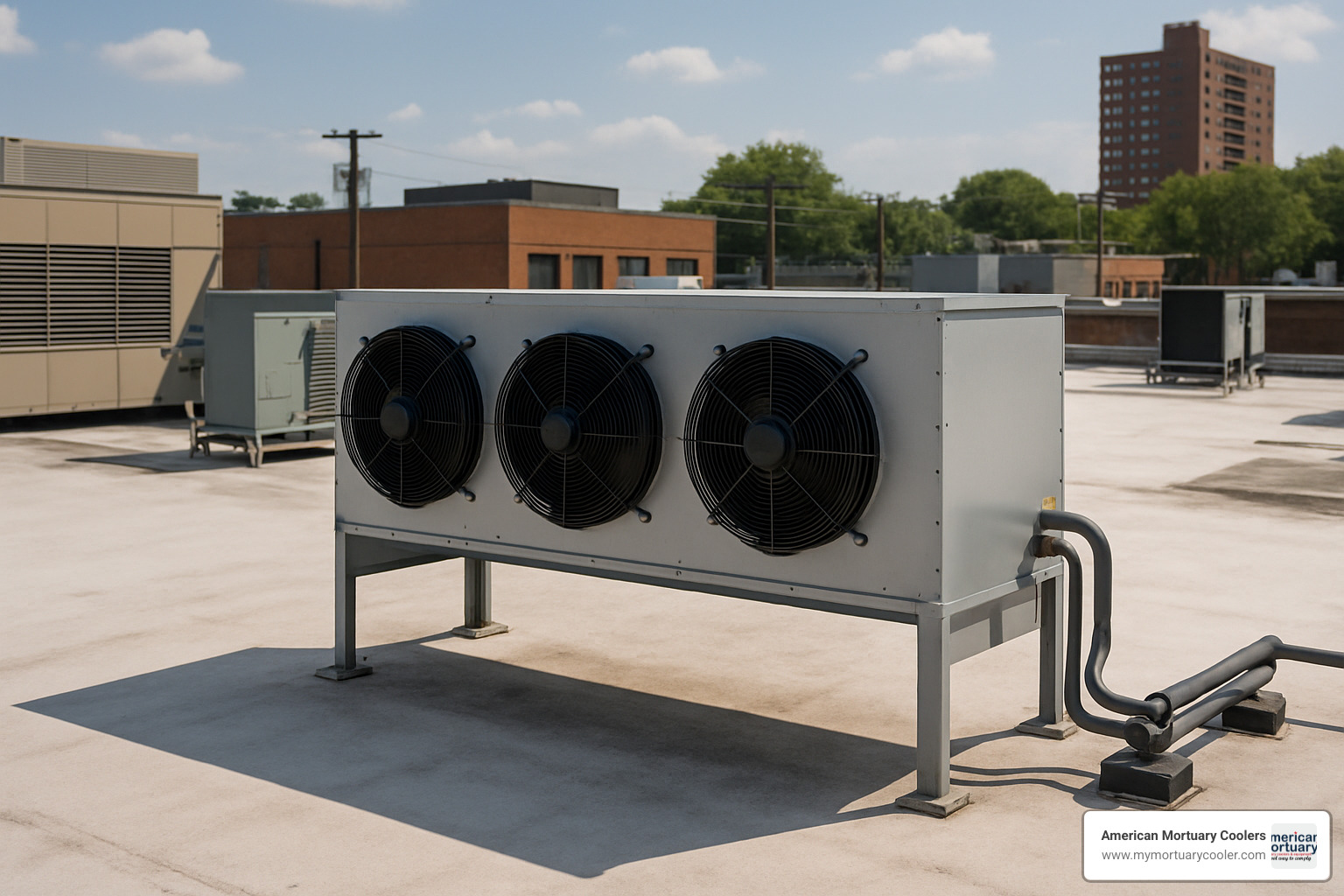 rooftop remote condenser - What is a walk-in cooler