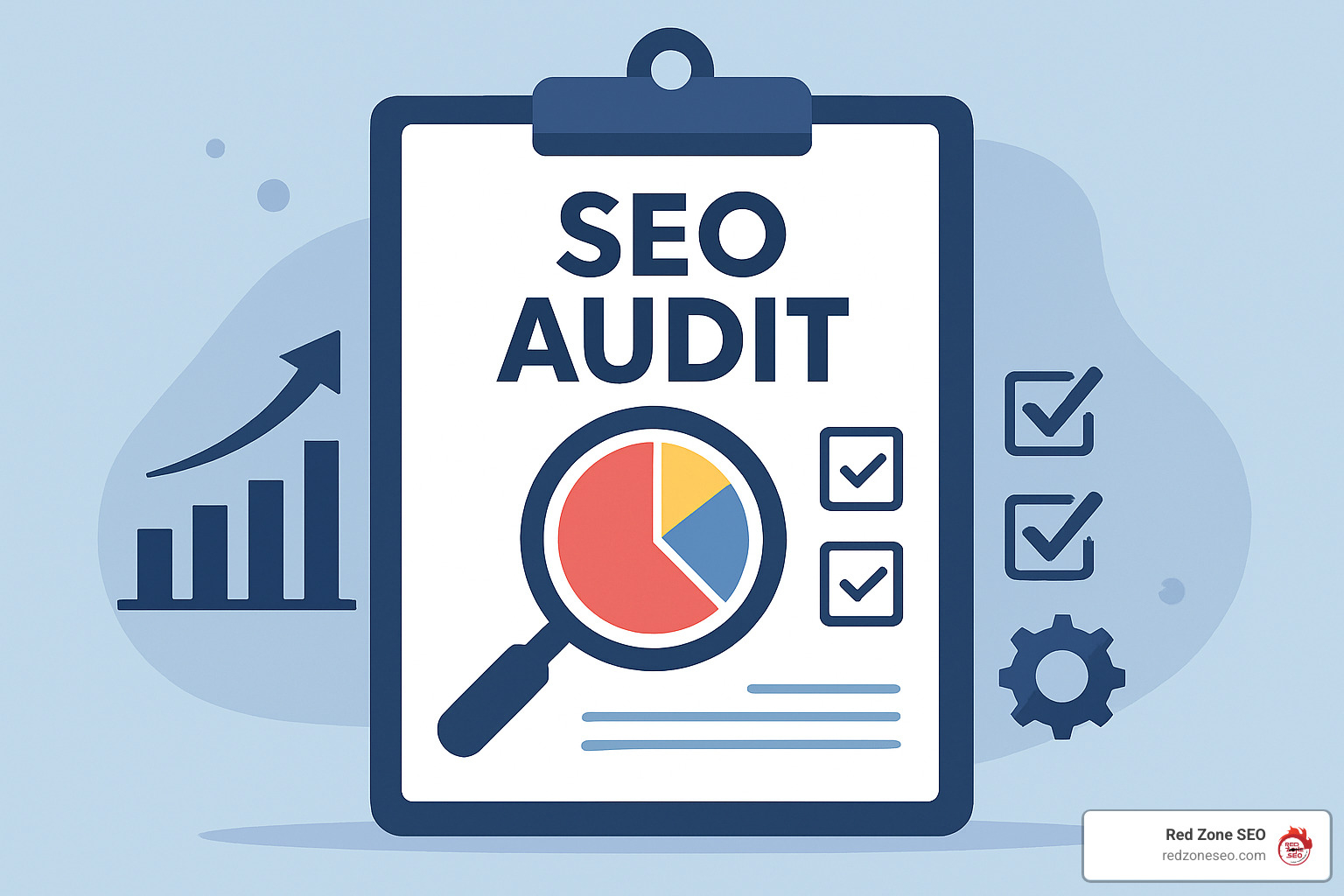 Kanban board showing SEO audit task prioritization with columns for backlog, in progress, testing, and completed - seo audit