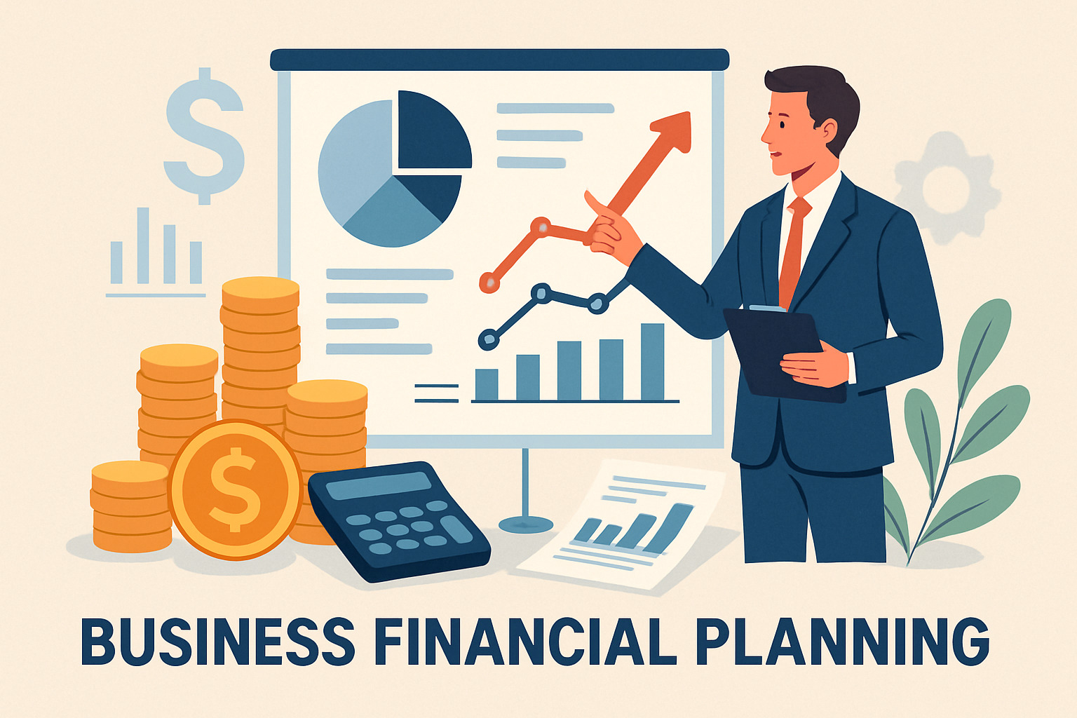 budgeting spreadsheet with income and expense categories - business financial planning