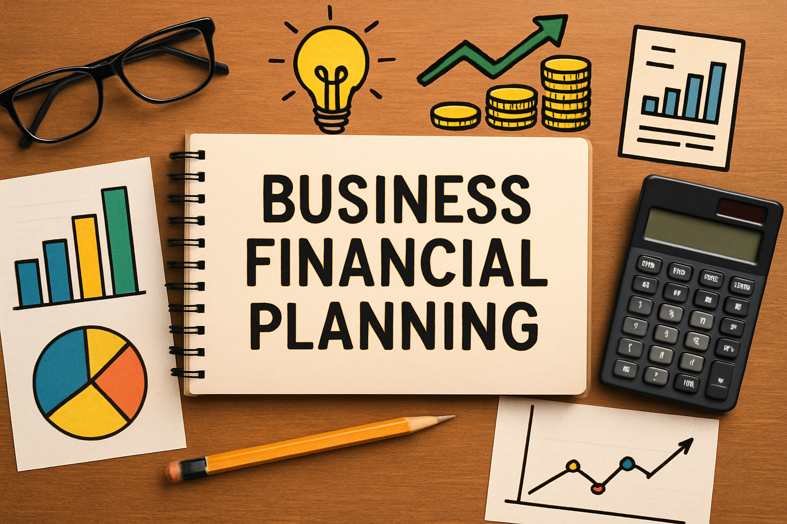 KPI dashboard showing key financial metrics - business financial planning