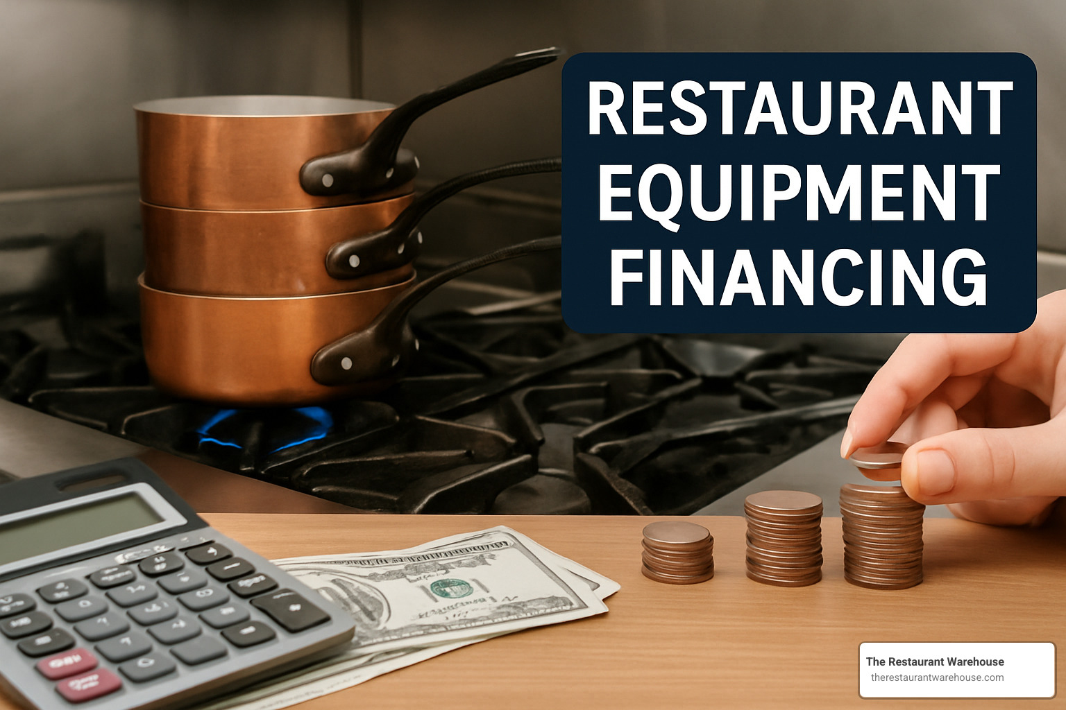 accountant reviewing restaurant financial statements and equipment financing documents - restaurant equipment financing