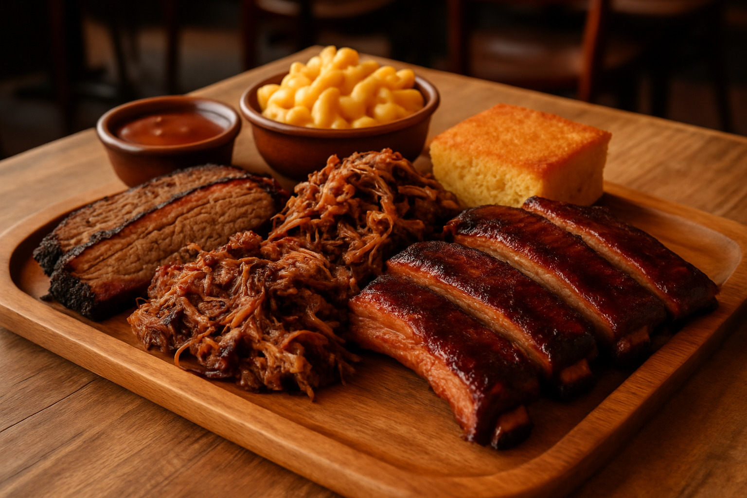 mission bbq meat selection - mission bbq