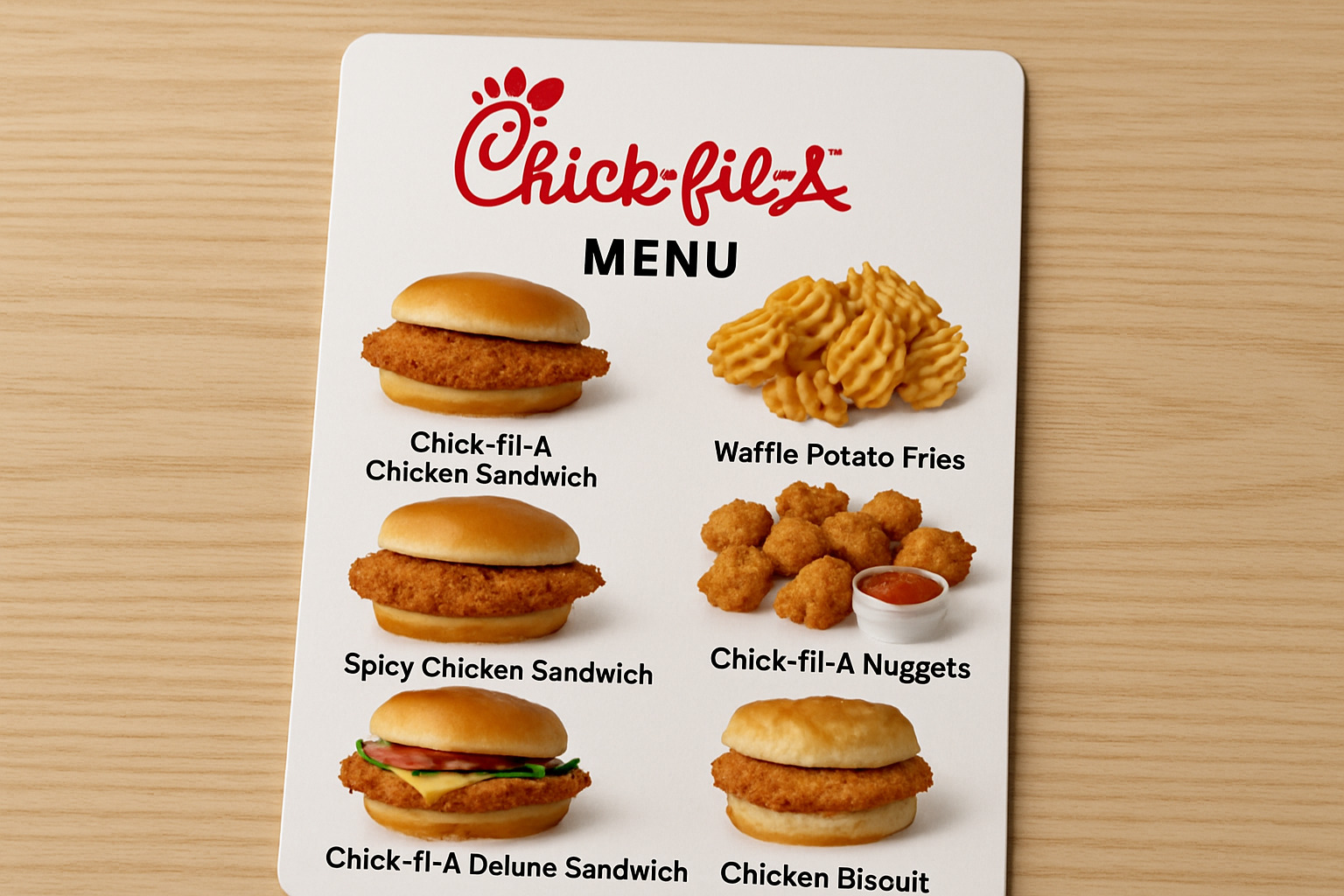 chick fil a mobile app interface - chick fil a menu