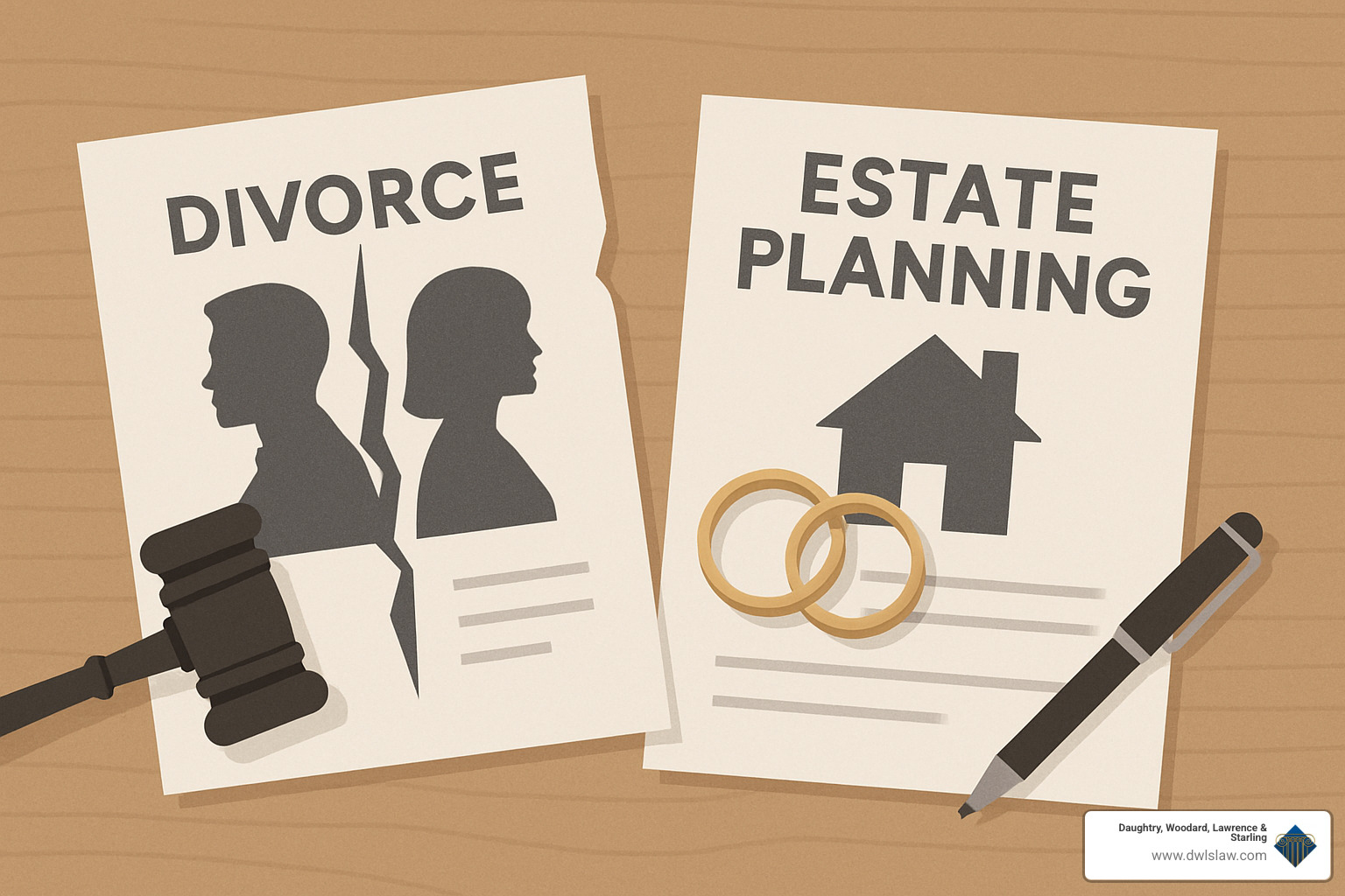 person signing beneficiary designation form - divorce and estate planning