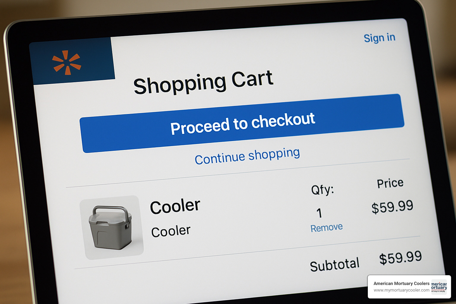 online cart checkout - arctic coolers for sale