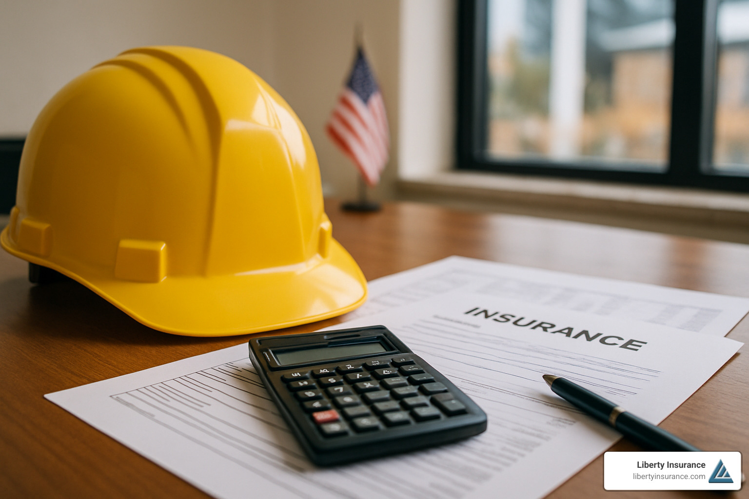 2de9056304a9c33a853d21ee82cd602af7ca073a NJ General Contractor Insurance Made Easy (No Hard Hats Required) Get General contractor insurance NJ explained—coverages, costs, laws, tips, and easy compliance for contractors. Protect your business today! Calculator and hardhat showing insurance budgeting concepts - General contractor insurance NJ