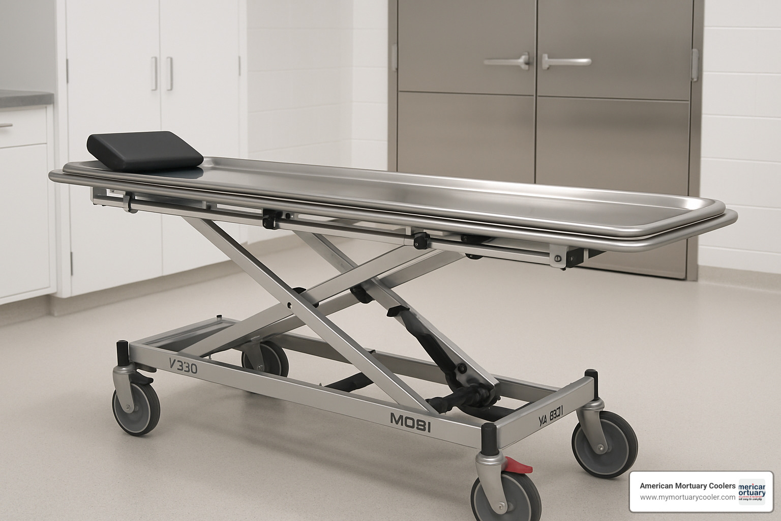 MOBI F500 mortuary stretcher - top rated mortuary stretchers 