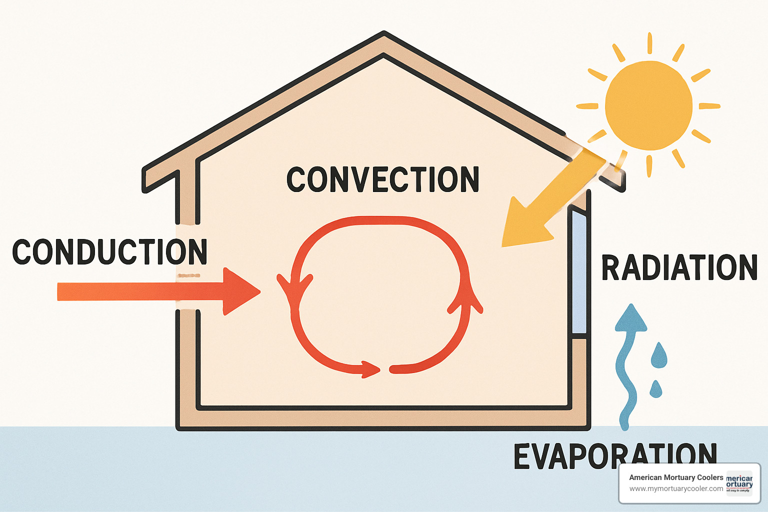 heat transfer methods - how to control temperature