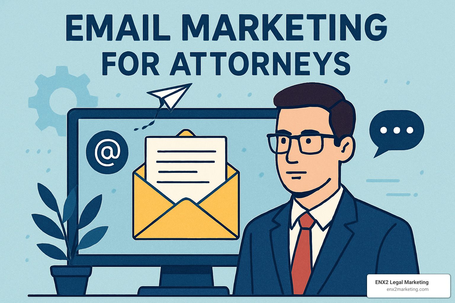 mobile-friendly email template design for law firms - email marketing for attorneys