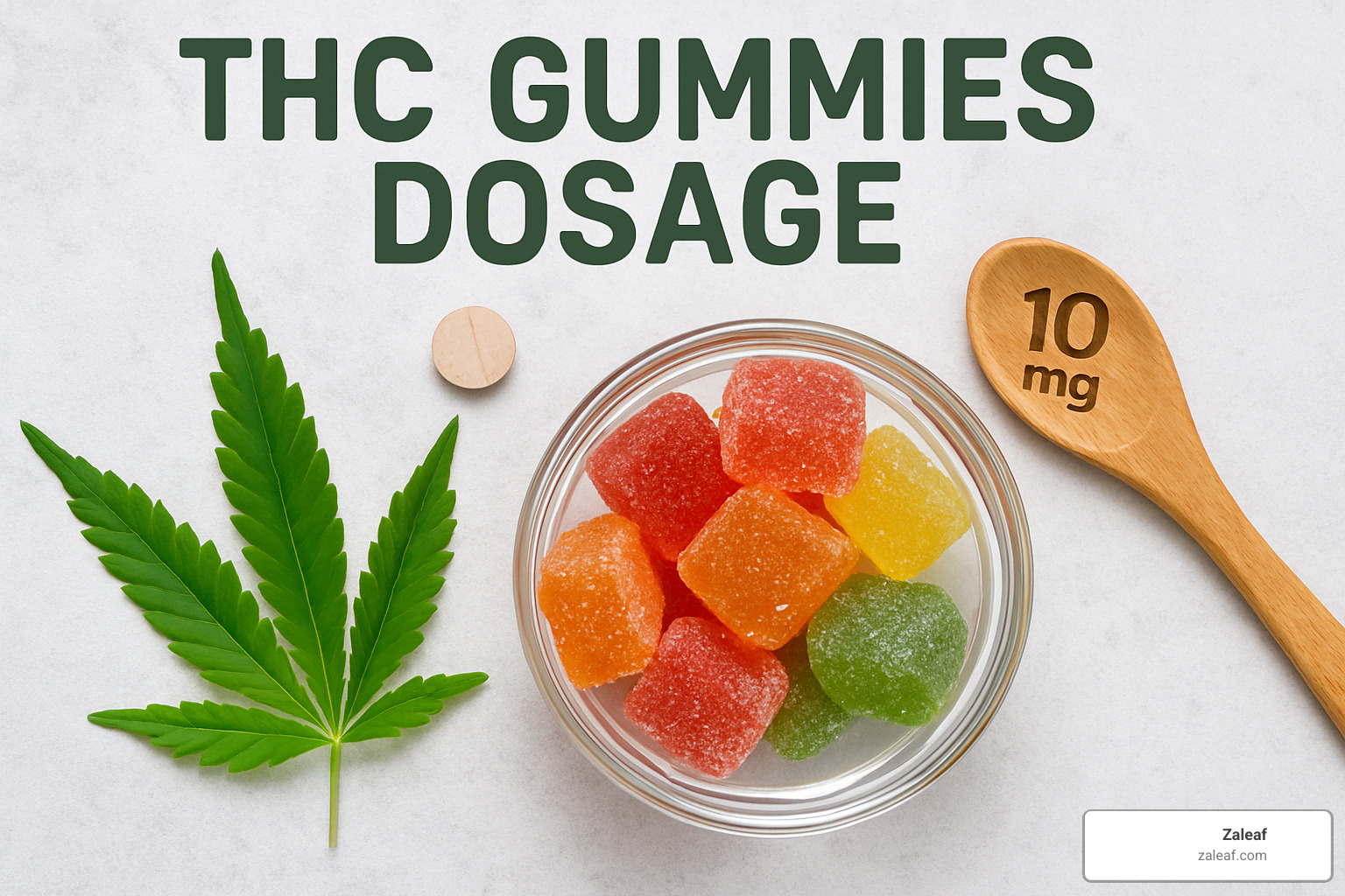 Open dosage journal with handwritten entries tracking THC gummy doses, effects, and timing - THC gummies dosage