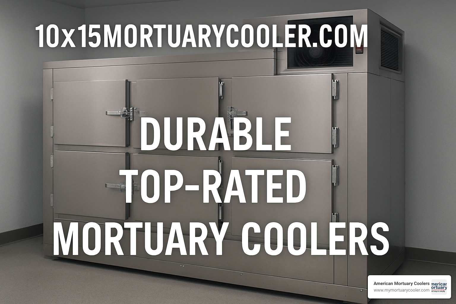 Maintenance checklist showing monthly, quarterly, and annual service requirements - 10x15mortuarycooler.com durable top rated mortuary coolers