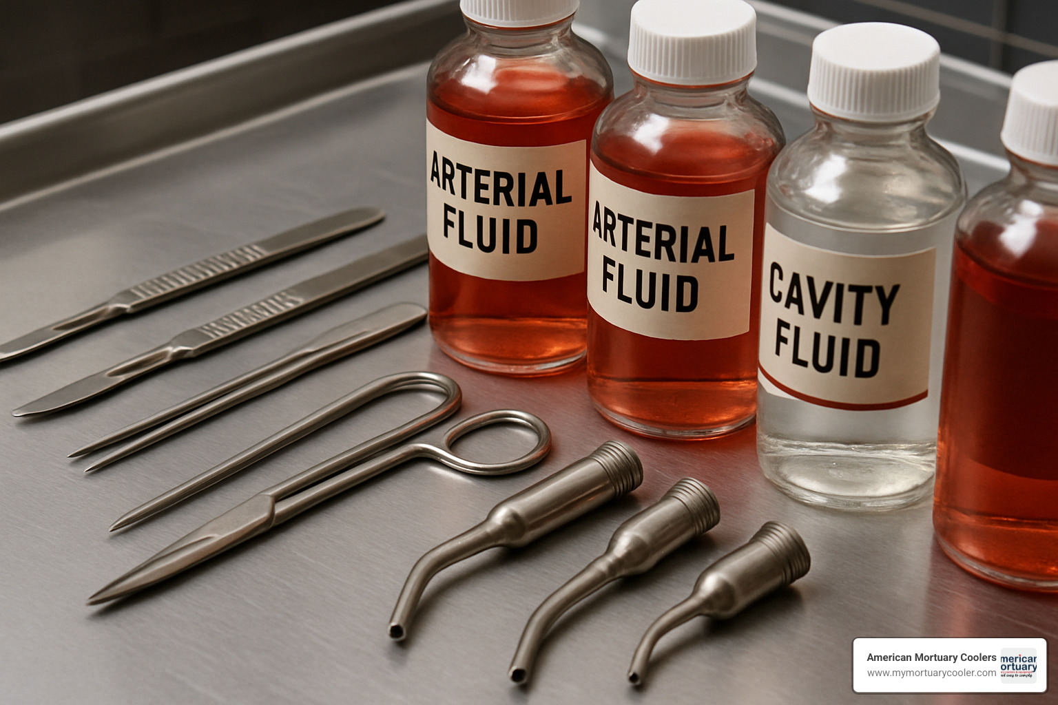 embalming tools - are morticians doctors