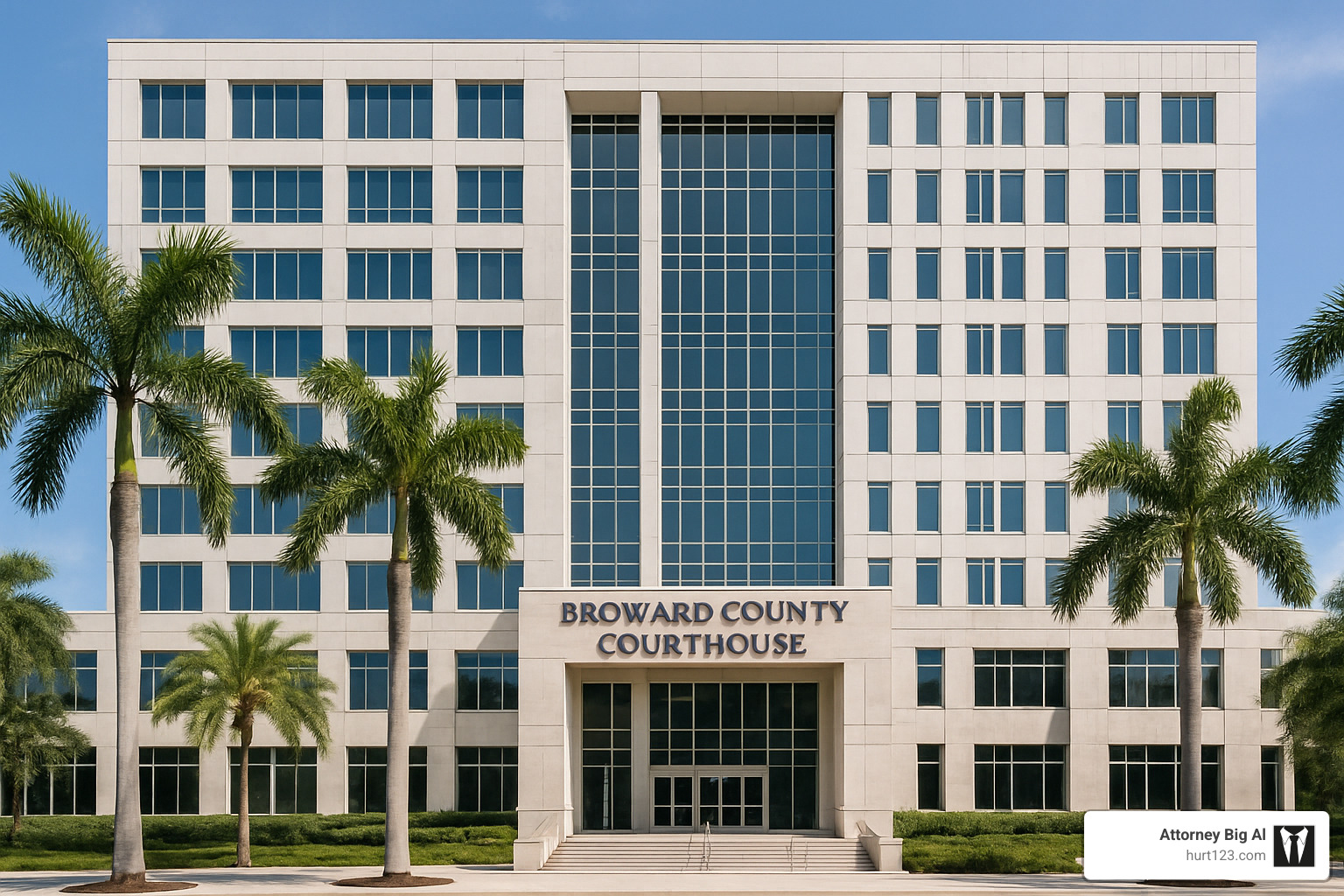 Broward County courthouse where personal injury cases are tried - sunrise personal injury lawyer