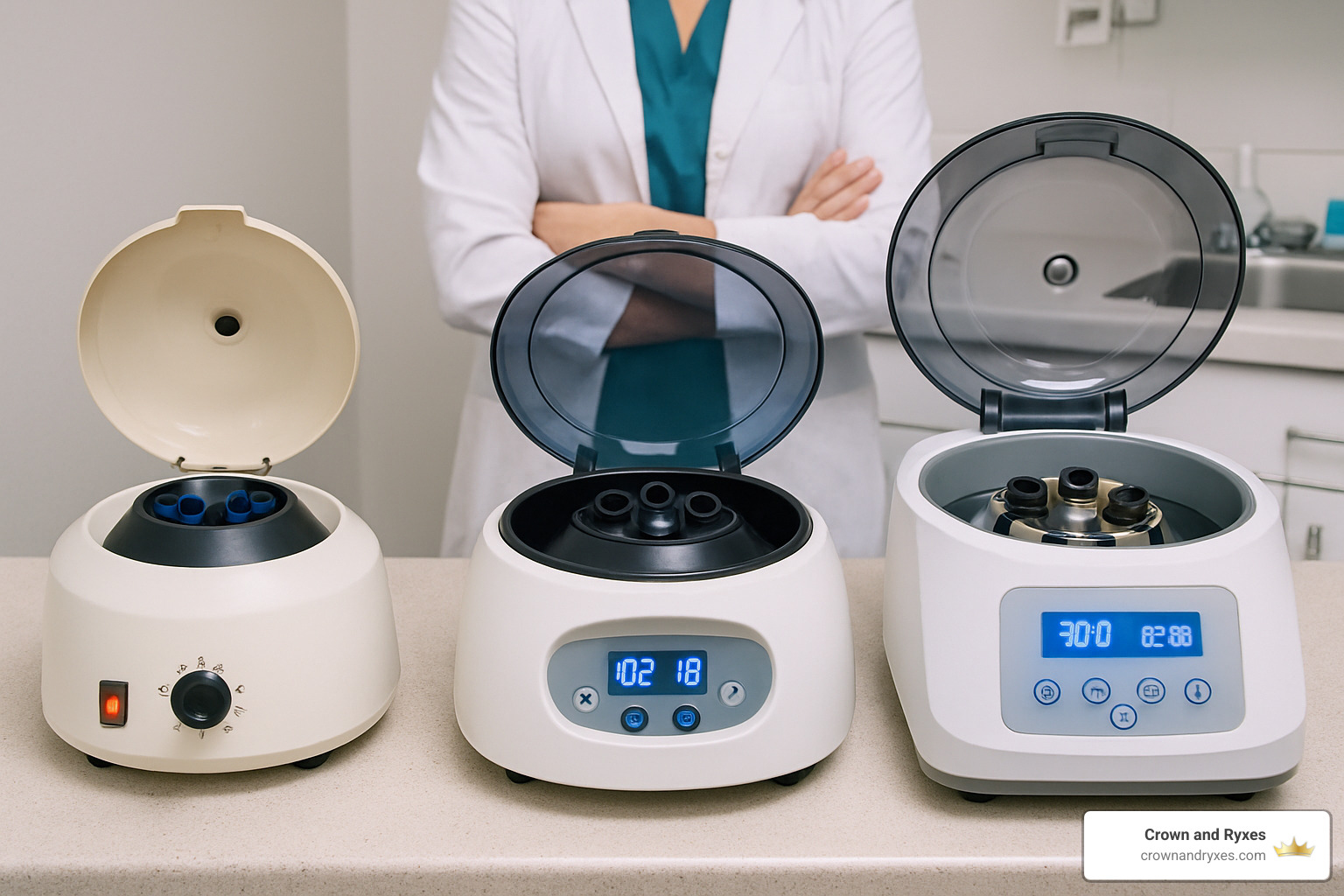 Different grades of centrifuge equipment used for PRP processing - prp injection cost hair