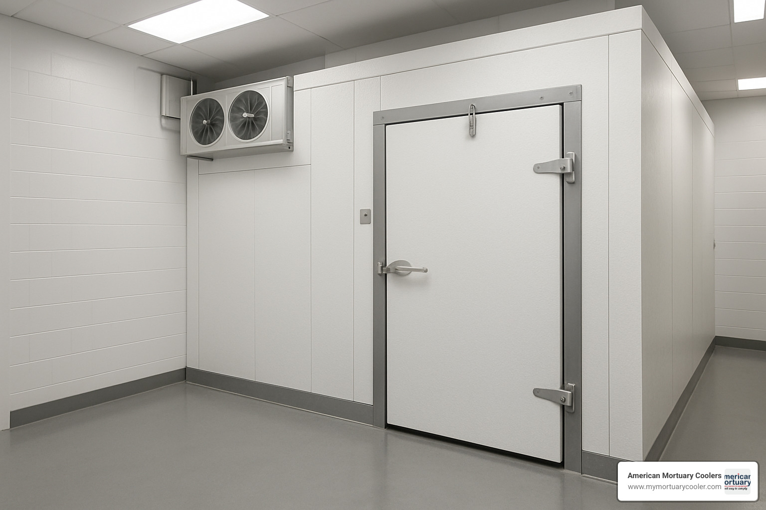 completed walk-in freezer installation - freezer panels for sale