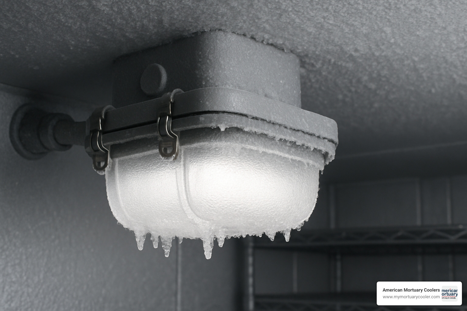 vapor-tight LED fixture with frost formation - the lighting required in the walk in cooler