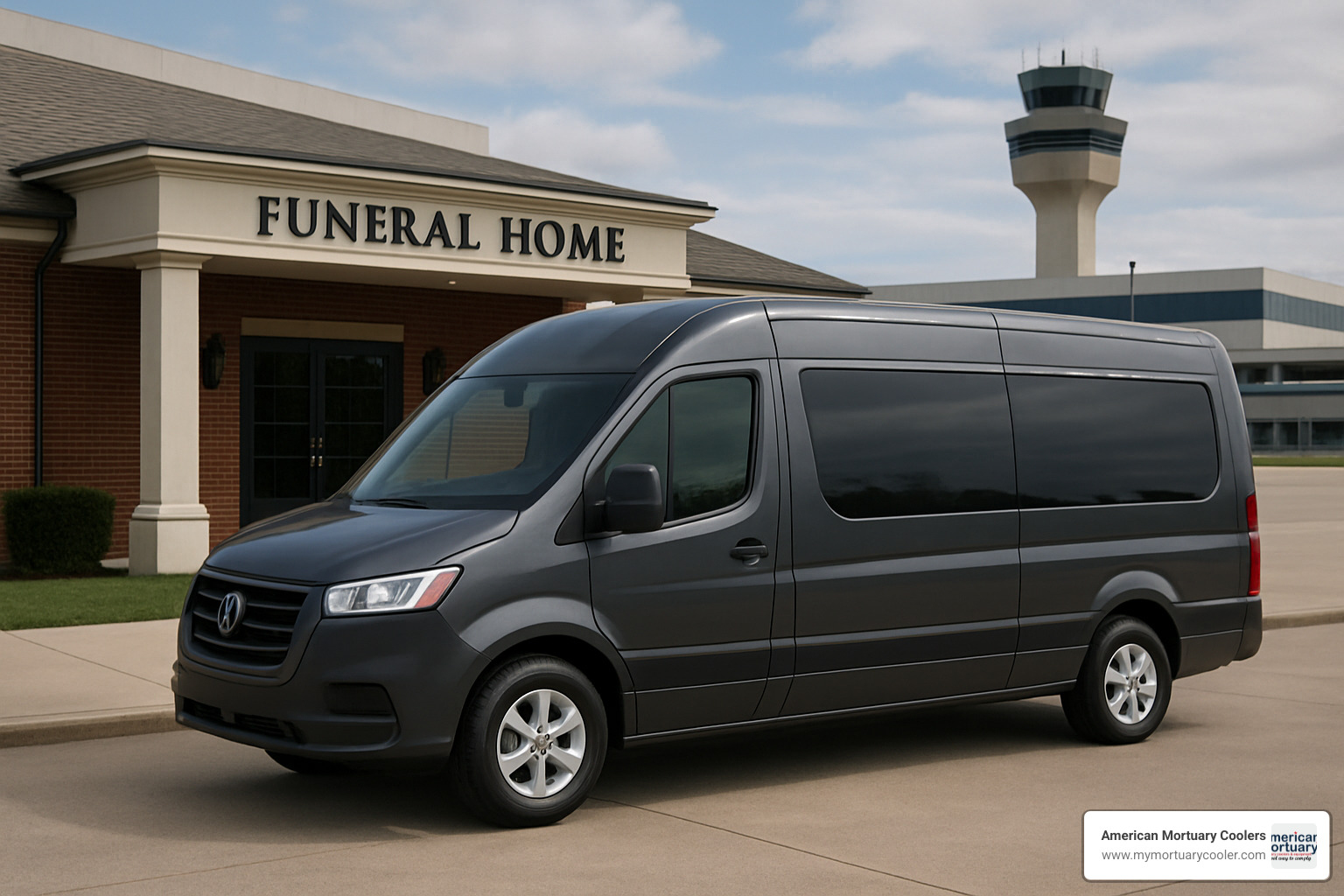 Transport vehicle equipped for respectful long-distance body transport - human composting Tennessee