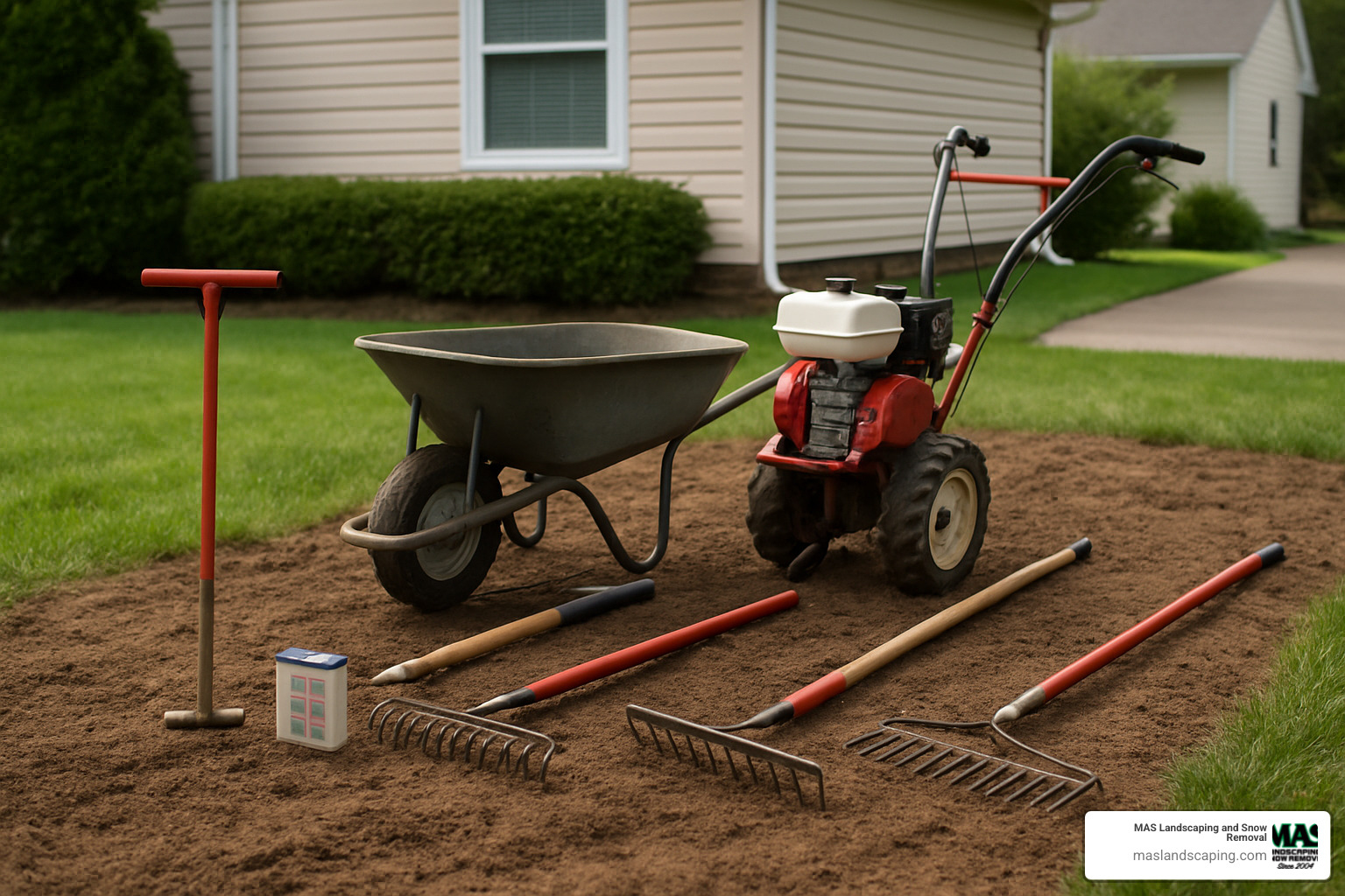 soil preparation and testing equipment for sod installation - cost to install new lawn sod