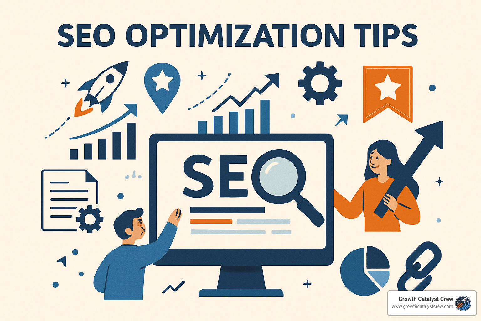 SEO audit dashboard showing traffic trends, keyword rankings, and technical issues - seo optimization tips