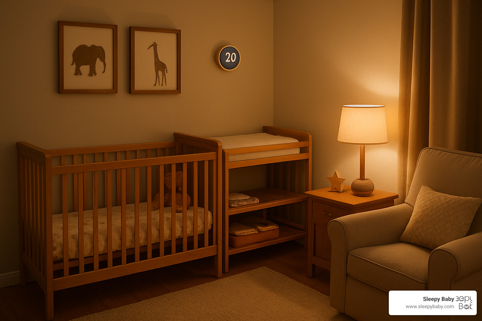 Optimal nursery temperature setup with thermostat - natural baby sleep aid