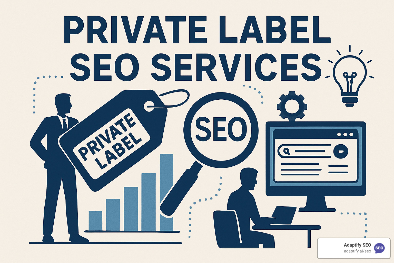 SEO provider comparison chart - private label seo services