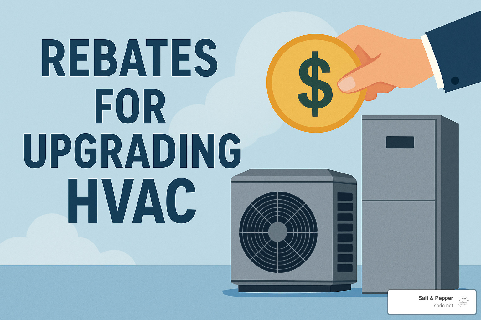 High-efficiency HVAC system with ENERGY STAR certification - rebates for upgrading hvac